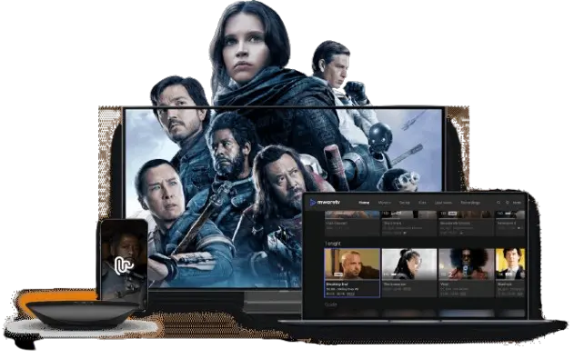 CatchON TV app on a compatible device